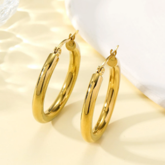 Pendientes Aros Gruesos LUNA